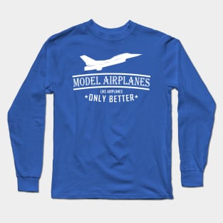 Model Airplane Gift Long Sleeve T-Shirt